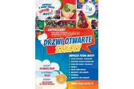 <b> CZERSK. Drzwi Otwarte Szkoły - impreza pełna mocy! Gminny Festyn Sportowo – Edukacyjny. Odkryj z nami swoje supermoce! (PLAKATY)</b>