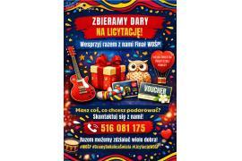 <b>GCK CZERSK: Gramy razem z WOŚP - zbieramy dary na licytację. Wesprzyj naszą eSkarbonkę WOŚP</b>