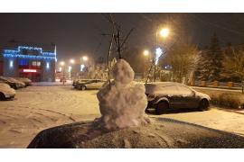 <b>Pada śnieg, również w Czersku (ZDJĘCIA)</b>