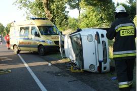 <b>(AKTUALIZACJA)<br>Wypadek na berlince. Kierowca matiza był kompletnie pijany. `Ten człowiek pędził samochodem <br>na złamanie karku` (ZDJĘCIA) </b>