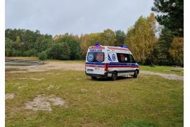 <b>GM. CZERSK. Policja: Wypadek na terenie jednej z budów. Niestety, mimo udzielonej pomocy 52-latek zmarł</b>
