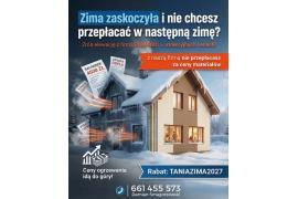 <b>Zima zaskoczyła? Z naszą firmą kolejna może nie być, tak uciążliwa dla portfela (ZOBACZ OFERTĘ)</b>