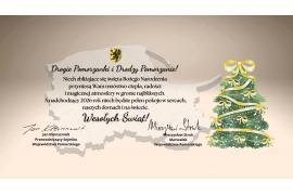 <b>ŻYCZENIA ŚWIĄTECZNE od Samorządu WOJEWÓDZTWA POMORSKIEGO</b>