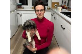 <b>Co za radość! Piesek `Chrupek`odnaleziony po 4 dniach. Namierzył go dron. Piesek zaginął po zderzeniu aut na trasie Rytel-Jeziorki, był w środku jednego z aut (ZDJĘCIA, WIDEO)</b>