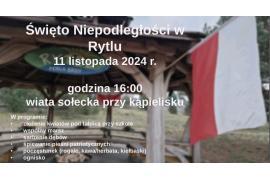 <b>GM. CZERSK. Święto Niepodległości w Rytlu. Zapraszamy! (PROGRAM)</b>