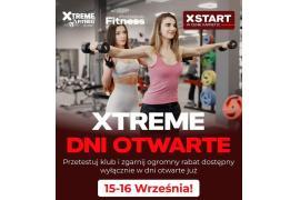 <b>DNI OTWARTE w XTREME FITNESS CHOJNICE - 15-16 września! (OFERTA)</b>
