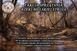 <b>Stowarzyszenie Przyjaciół Rzeki Wdy - Kiełż Czarna Woda. Sprzątanie brzegów rzeki Bielska Struga. Zaproszenie (PROGRAM, ZGŁOSZENIA)</b>