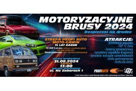 <b> POW. CHOJNICKI. MOTORYZACYJNE BRUSY 2024 - ZAPROSZENIE </b>