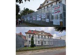 <b>Protest mieszkańców Czerska. Banery zniknęły z ogrodzenia – wiemy już co się z nimi stało</b>