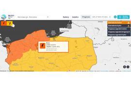 <b>POW. CHOJNICKI. Ostrzeżenia meteorologiczne. Burze stopień 2.  APEL  Ostrzeżenie – Informacja burmistrza</b>