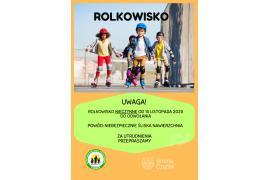 <b>CZERSK. Rolkowisko nieczynne - śliska nawierzchnia (KOMUNIKAT)</b>