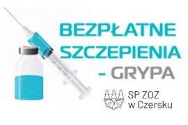 <b>SP ZOZ w Czersku. Bezpłatne szczepienia przeciw grypie</b>