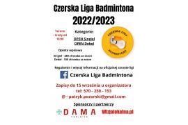<b>Czerska Liga Badmintona 2022/2023</b>
