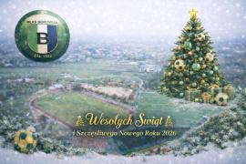 <b>ŻYCZENIA ŚWIĄTECZNE od MLKS Borowiak Czersk </b>