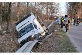 <b>Wypadek na trasie Czersk – Śliwice. Zderzenie trzech pojazdów. Jak doszło do wypadku? Zobacz wstępne ustalenia policji (ZDJĘCIA)</b>