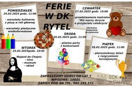 <b>GM.CZERSK. Drugi tydzień ferii zimowych z DK Rytel!</b>
