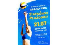 <b> GM. CZERSK. 2 EDYCJA TURNIEJU GRAND PRIX SIATKÓWKI PLAŻOWEJ - ZAPROSZENIE (ZAPISY) </b>