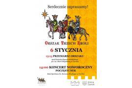 <b> CZERSK. Zapraszamy na Orszak Trzech Króli! </b>
