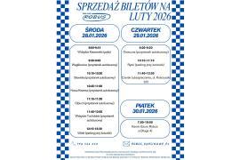 <b> ROBUS - BILETY MIESIĘCZNE NA LUTY 2026 (TERMINARZ)</b>