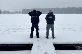 <b>GM. CZERSK. Wspólny patrol nad jeziorami i działania profilaktyczne - SRR i POLICJA</b>
