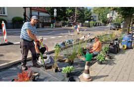 <b> CZERSK. Nasadzenia na ul. Szkolnej w Czersku – będzie ładnie i kolorowo (ZDJĘCIA) </b>