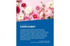 <b>DZIEŃ KOBIET - ŻYCZENIA OD STAROSTY CHOJNICKIEGO MARKA SZCZEPAŃSKIEGO</b>