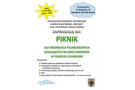 <b>Zaproszenie na Piknik Senioralny - dla organizacji pozarządowych - pow. chojnicki (PROGRAM)</b>