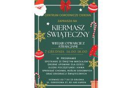 <b>KARSIN. KIERMASZ ŚWIĄTECZNY JUŻ W SOBOTĘ. ZACZYNAMY O GODZ. 14. 00. ZAPRASZAMY WSZYSTKICH SERDECZNIE (PROGRAM)</b>