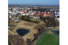 <b> CZERSK. Teren przy zbiorniku retencyjnym w Parku Borowiackim ma zostać zagospodarowany (FOTO) </b>