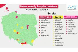 <b>Na liście powiatów zagrożonych dodatkowymi obostrzeniami m.in. pow. starogardzki</b>