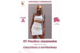 <b>POW. CHOJNICKI. KWALIFIKACJE REGIONALNE DO PÓŁFINAŁU 2025. Paulina Jaszewska – Chojnice, jedna z kandydatek z grupy A </b>