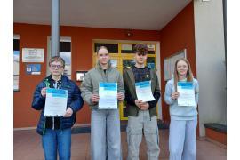 <b>CZERSK. Uczniowie `Dwójki` finalistami Pomorskiej Ligi Edukacyjnej z matematyki w Gdańsku. GRATULACJE!</b>