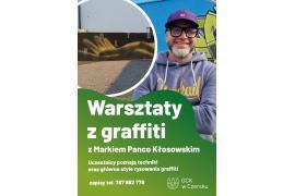 <b>CZERSK. Warsztaty z graffiti z Markiem PANCO Kłosowskim. ZAPROSZENIE</b>