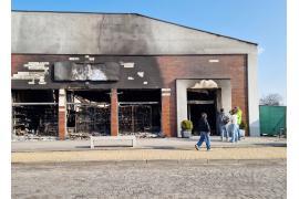 <b>AKTUALIZACJA. Pożar w Czersku. Biegły prowadzi oględziny. Jest wypowiedź właściciela Chińskiego Marketu (ZDJĘCIA, WIDEO)</b>