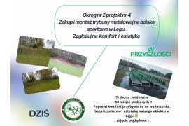 <b>CzBO 2025. `ZAKUP I MONTAŻ TRYBUNY METALOWEJ NA BOISKU SPORTOWYM W ŁĘGU` - okręg nr2  pozycja nr 4</b>