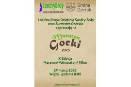 <b>GM. CZERSK. Znamy termin dziesiątej edycji Maratonu Gockiego 2025!  </b>